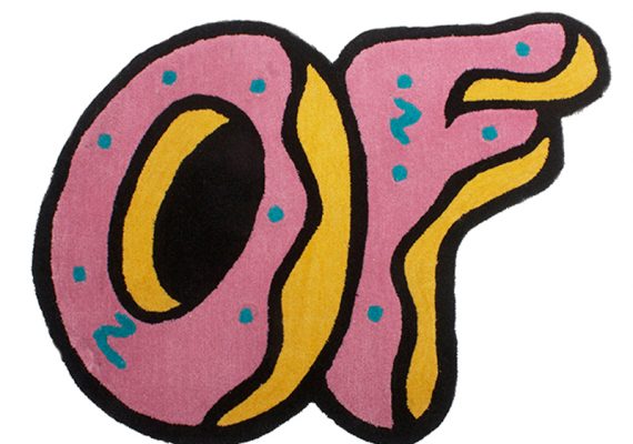 OFWGKTA: Odd Future Donut Logo Custom Carpet Rug