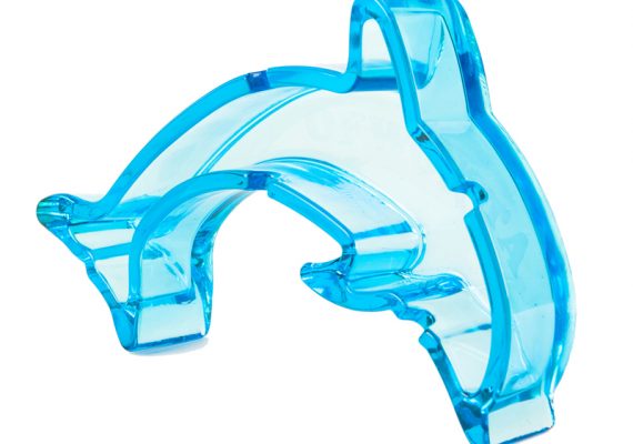OFWGKTA: Jasper Dolphin Custom Glass Ash Tray (Side View)