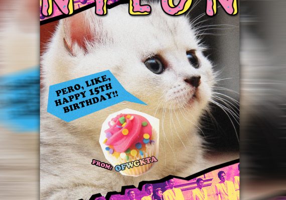 OFWGKTA Nylon 15th Anniversary Cover/Card