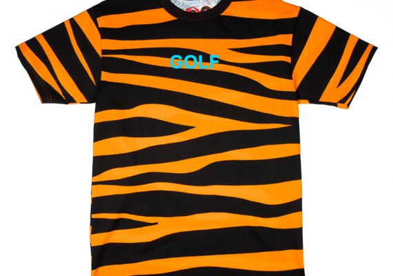 Golfwang: Tiger Striped GOLF T-Shirt