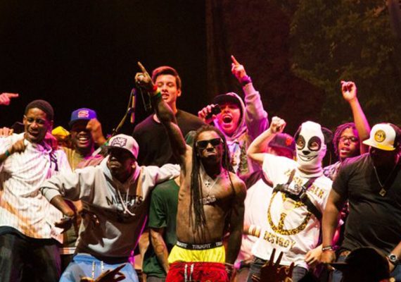 Camp Flog Gnaw Carnival 2012: Lil Wayne Performs with Odd Future