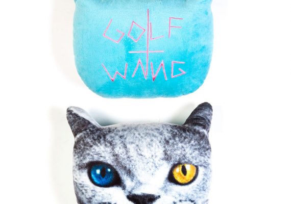 Golfwang: Shark Cat Pillow