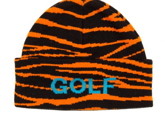 Golfwang: Tiger Striped Beanie