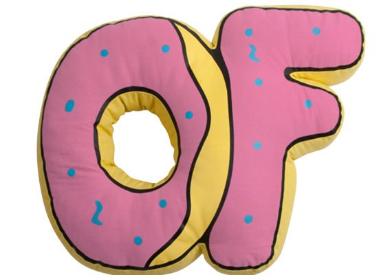 OFWGKTA: Odd Future Donut Logo Pillow