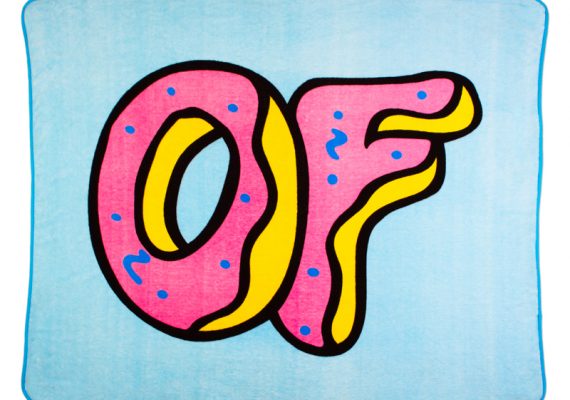 OFWGKTA: OF Donut Logo Fleece Blanket