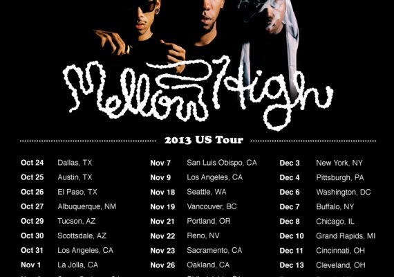 OFWGKTA Flyer: MellowHigh Tour Dates