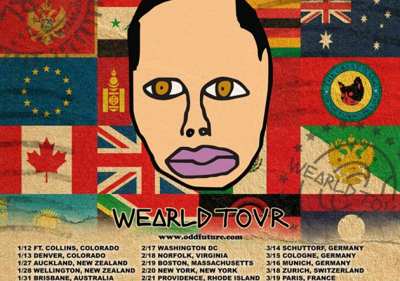 OFWGKTA Flyer: Earl Sweatshirt Wearld Tour