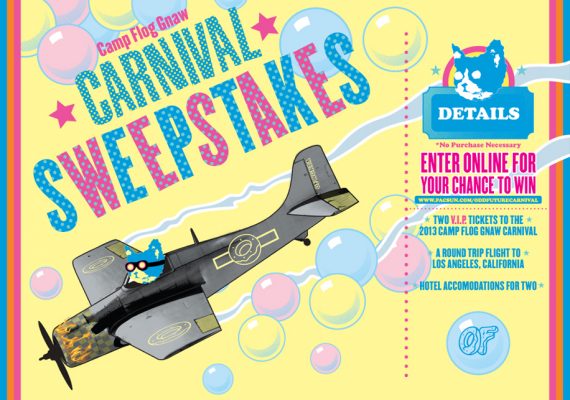 OFWGKTA Carnival Sweepstakes Poster for PacSun