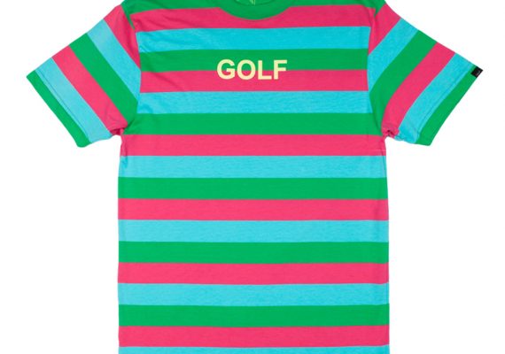 Golfwang: Striped GOLF T-Shirt