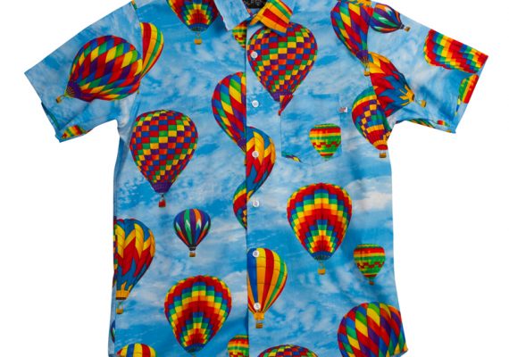 OFWGKTA: Hot Air Balloon Short Sleeved Woven Shirt