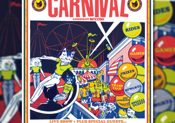 Camp Flog Gnaw Carnival 2012: Event Poster